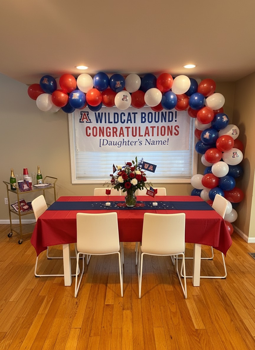 After college celebration