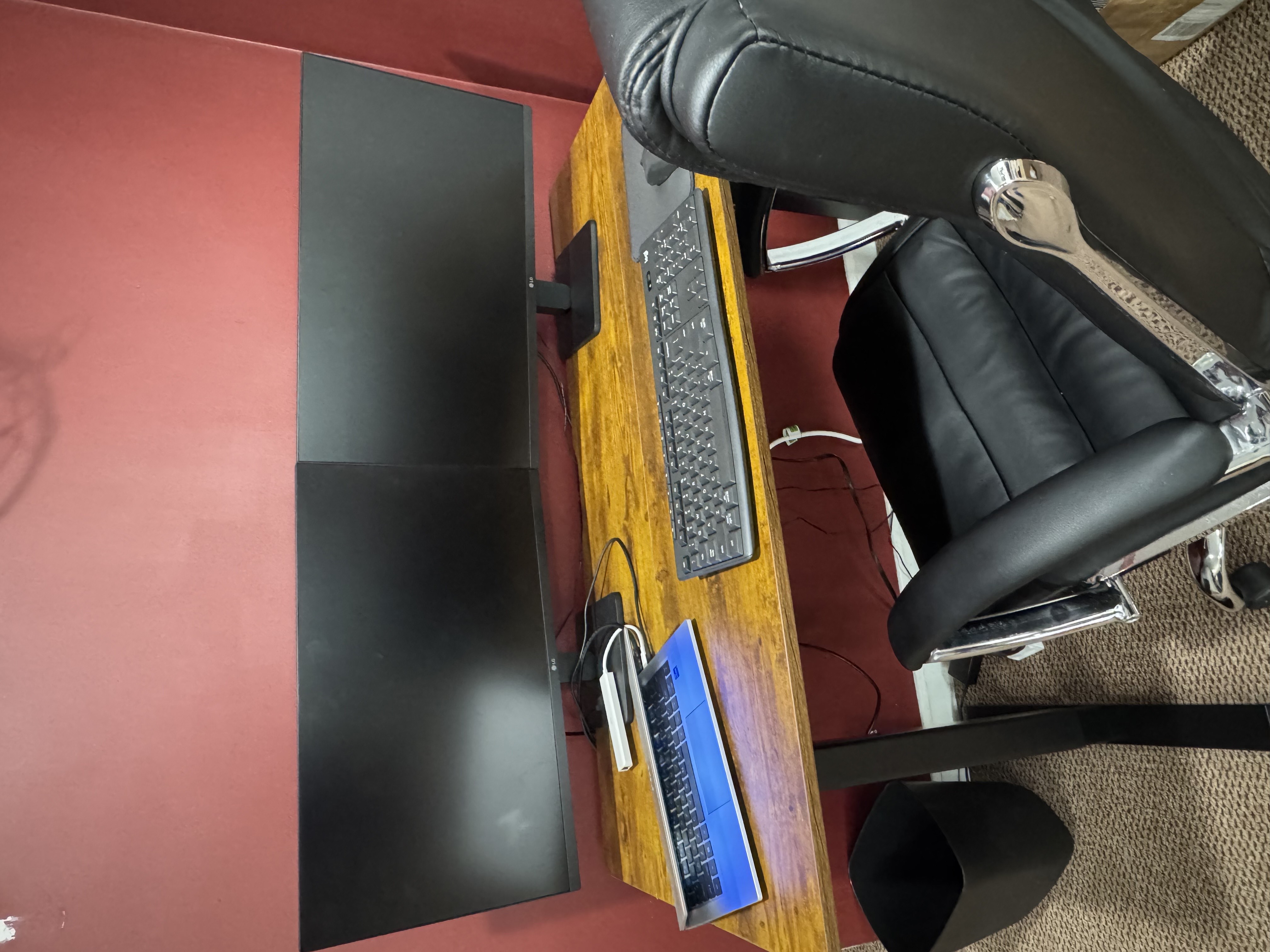 Before Desk Setup transformation