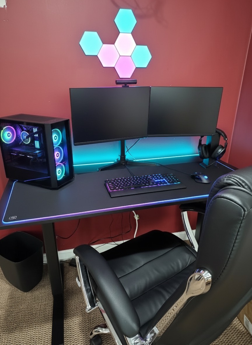 After Desk Setup transformation